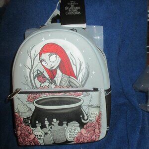 Loungefly The Nightmare Before Christmas Sally Cauldron Mini Backpack NEW